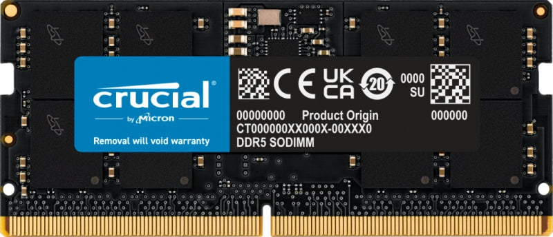 (Sodimm) Crucial CT16G48C40S5 16G DDR5 4800 Sodimm memory